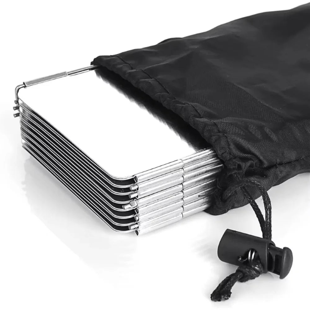 1PCS Outdoor card stove, windproof board, gas stove, stove, folding windproof board, camping equipment, supplies