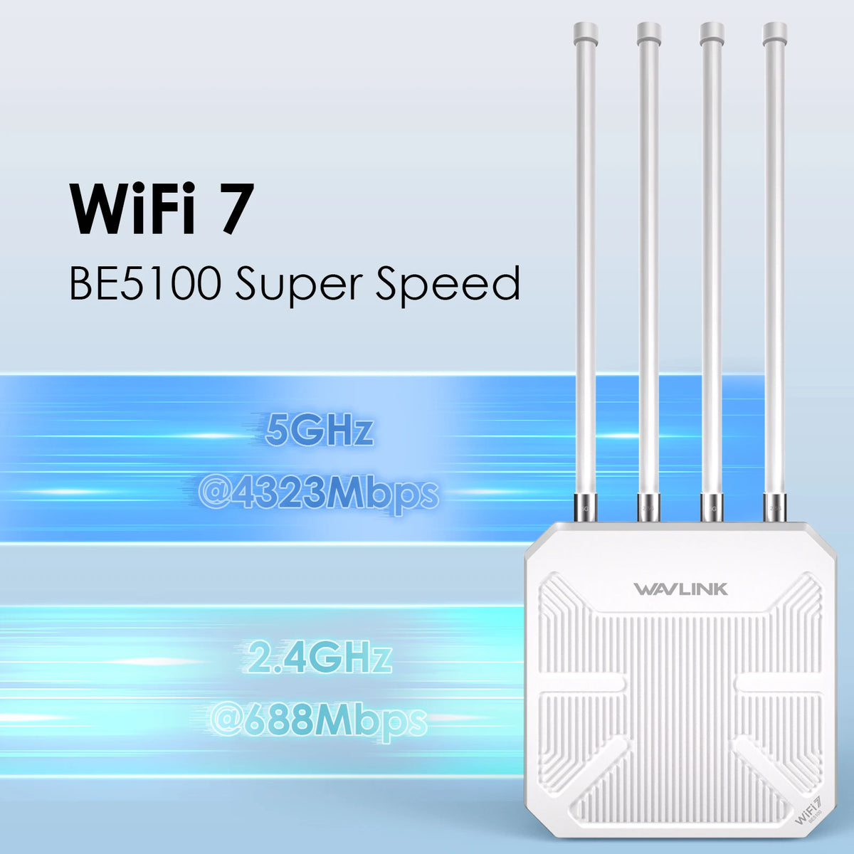 WAVLINK AX3000 Outdoor Wifi Router IP67 Weatherproof WIFI 6 Long Range Signal Extender 2.4G 5G Dual Dand Wireless Wifi Repeater