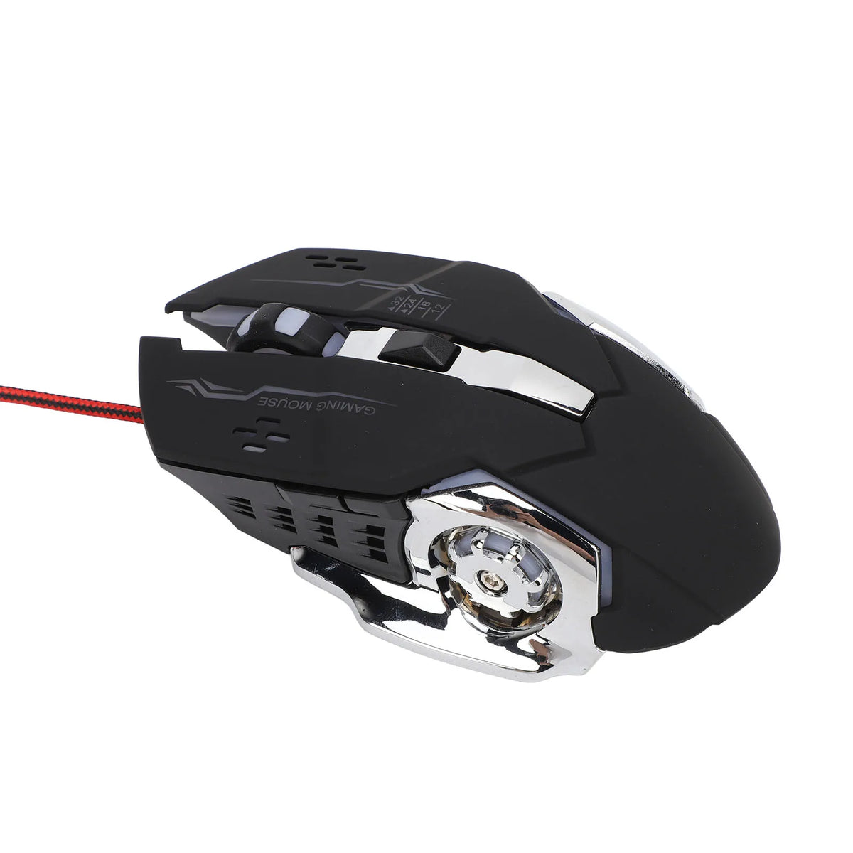 Gaming Keyboard Mouse Combo with Converter 4 in 1 Single Hand Mobile Game Keyboard Mouse Adapter Set with LED Backlight