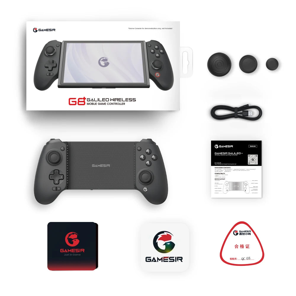 GameSir G8+ Wireless Gamepad Hall Effect Gaming Controller for Nintendo Switch 2, Android Phone, Tablets, iPhone, iPad, PC