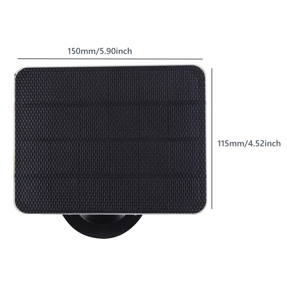 10W 5V Solar Panel IP Security Camera Charger USB-C Port Monocrystalline Portable Solar Panel Waterproof Lights